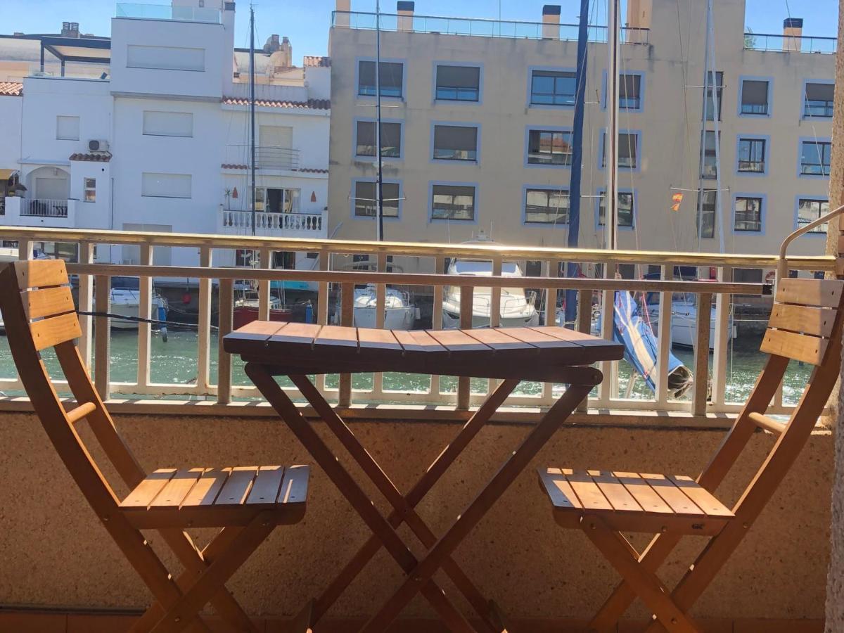 Port Ambar - Apartamento En La Marina De Empuriabrava - Balcon Con Vistas Al Canal - Playa - Wifi Eksteriør billede